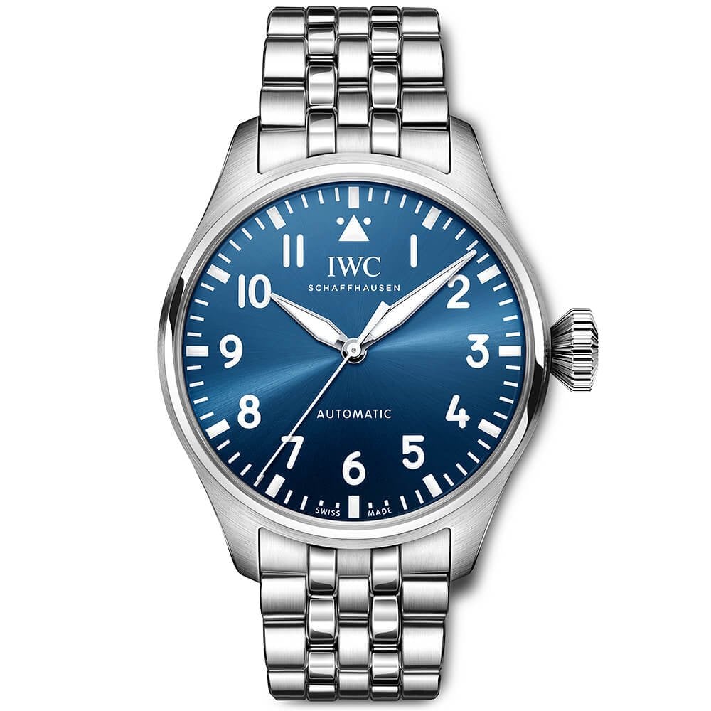 Big Pilot’s 43mm Blue Dial Men’s Automatic Bracelet Watch