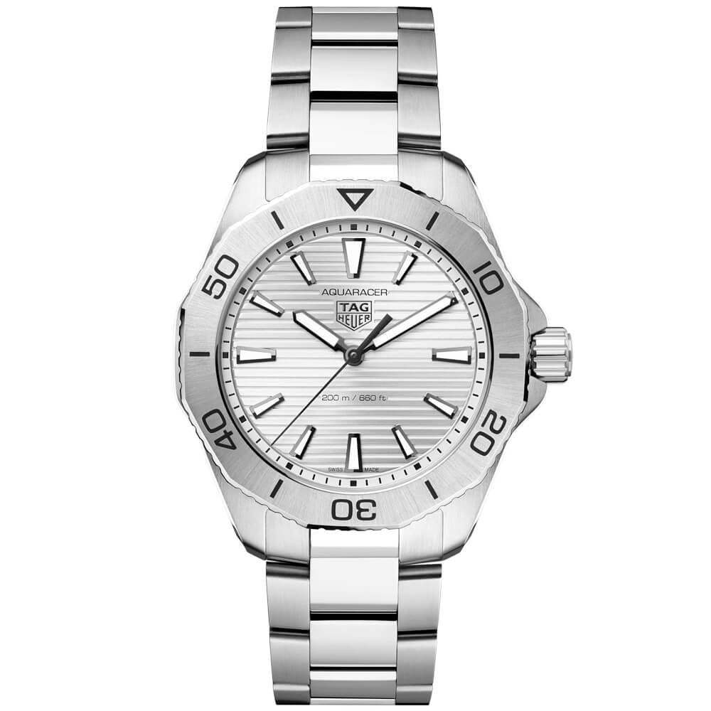 Aquaracer Professional 200 40mm Silver Dial Men’s Bracelet Watch