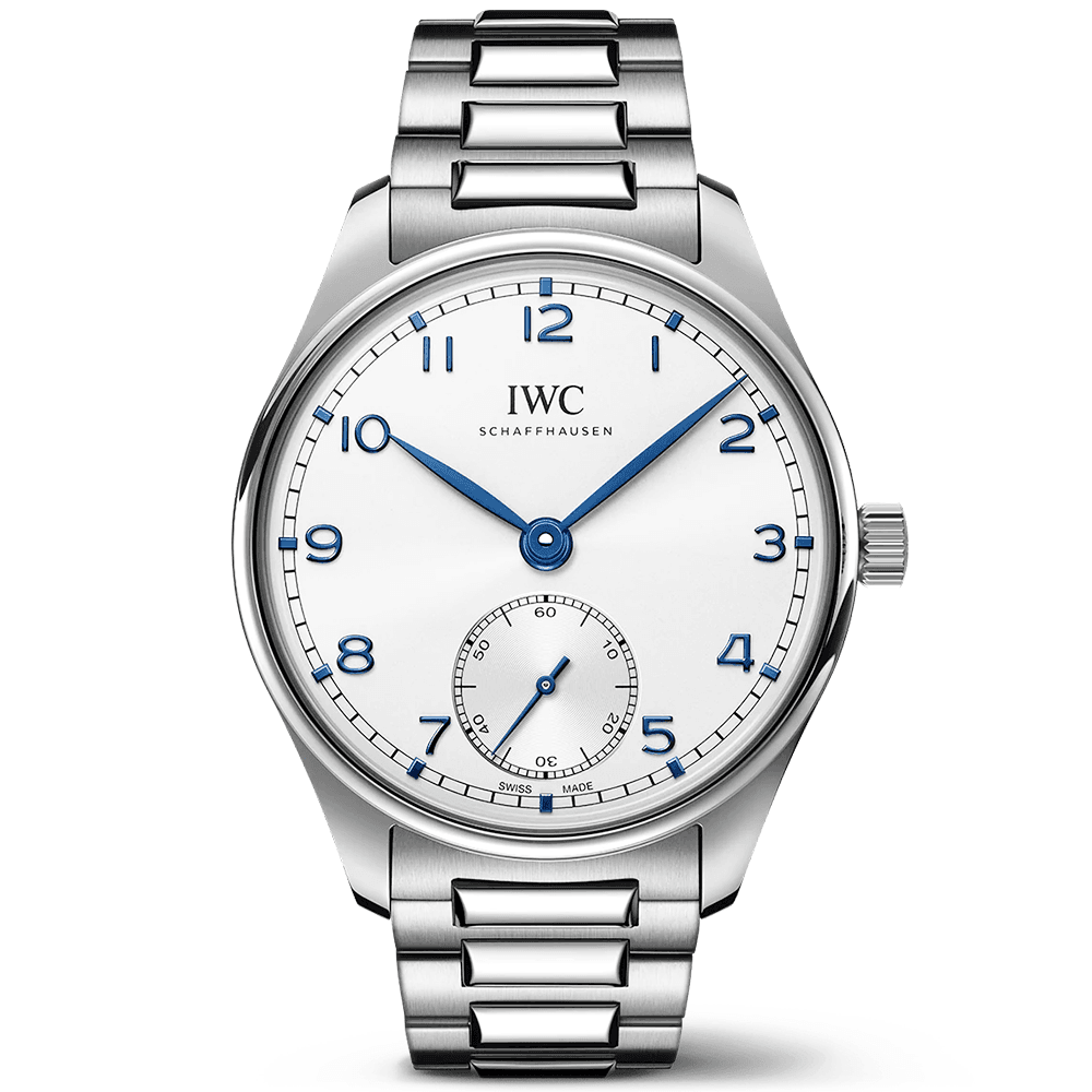 Portugieser 40mm Silver/Blue Dial Men’s Automatic Bracelet Watch