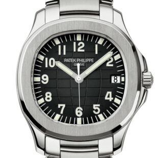 Patek Philippe Aquanaut Automatic Black Dial Steel Men’s Watch 5167/1A-001