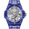 Hublot Big Bang Integrated Tourbillon Full Blue Sapphire, 43mm, Ref# 455.JL.0120.JL