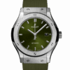 Hublot Classic Fusion Titanium Green Ref# 542.NX.8970.RX
