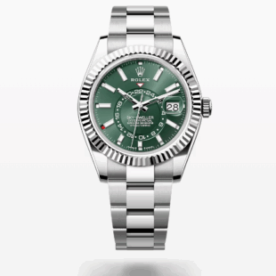 Rolex Sky-Dweller Green Dial Automatic 42mm Men’s Watch 336934-0001
