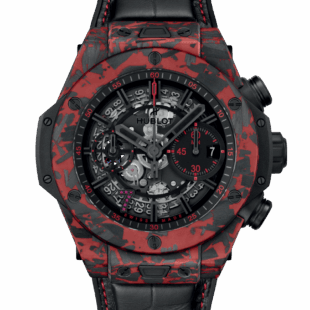 Hublot Big Bang Unico Red Carbon Las Vegas Boutique, Matt Red Frosted carbon, 44mm, Limited Edition, Ref# 421.QV.1113.LR.LVB23