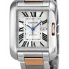 Cartier Tank Anglaise Watch – Medium Steel And Pink Gold Case – W5310037