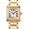 Cartier Tank Francaise Watch – 25 mm Yellow Gold Case – WGTA0031
