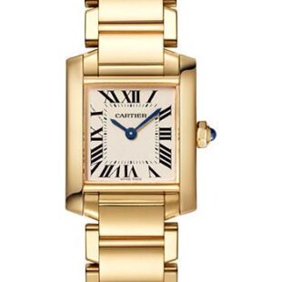 Cartier Tank Francaise Watch – 25 mm Yellow Gold Case – WGTA0031