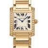 Cartier Tank Francaise Watch – 30 mm Yellow Gold Diamond Case – WJTA0025