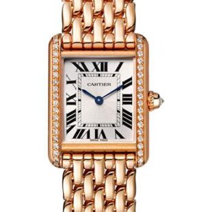 Cartier Tank Louis Cartier Watch – 29.5 mm Pink Gold Diamond Case – WJTA0020