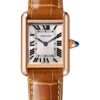 Cartier Tank Louis Cartier Watch – 29.55 mm Pink Gold Case – Brown Alligator Strap – WGTA0010