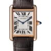 Cartier Tank Louis Cartier Watch – 33.7 mm Pink Gold Case – Brown Alligator Strap – WGTA0011