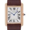 Cartier Tank Louis Cartier Watch – Extra large Pink Gold Case – Brown Alligator Strap – W1560017