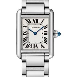 Cartier Tank Must de Cartier Watch – 29.5 mm x 22 mm Steel Case – Silvered Dial – Interchangeable Bracelet – WSTA0051