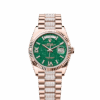 Rolex Day-Date 36, 18k Everose Gold with Diamond-set, 36mm, Ref# 128235-0069
