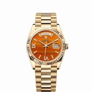 Rolex Day-Date 36, 18k Yellow Gold with Diamond-set, 36mm, Ref# 128238-0088
