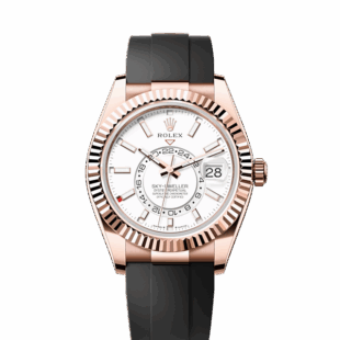 Rolex Sky-Dweller, 42mm, 18k Everose Gold, Ref# 336235-0003