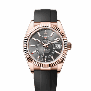 Rolex Sky-Dweller, 42mm, 18k Everose Gold, Ref# 336235-0004