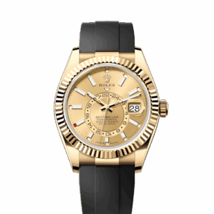 Rolex Sky-Dweller, 42mm, 18k Yellow Gold, Ref# 336238-0001
