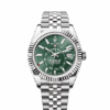 Rolex Sky-Dweller, 42mm, Oystersteel and 18k White Gold, Green, Jubilee, Ref# 336934-0002
