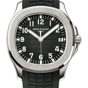 Patek Philippe 40mm Men’s Aquanaut Watch Black Dial 5167A