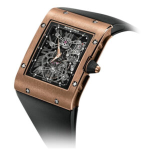 Richard Mille 017 Manual Winding Tourbillon Extra Flat Red Gold
