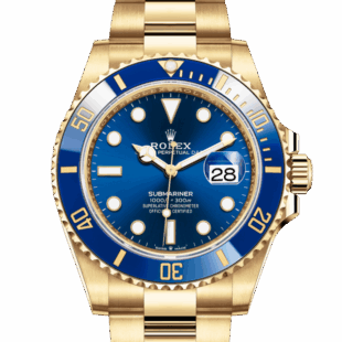 Rolex Submariner M126618LB-0002 Oyster, 41 mm, yellow gold
