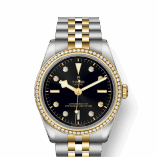 Tudor Black Bay 36 S&G, 316L Stainless Steel, 18k Yellow Gold and Diamonds, Ref# M79653-0005