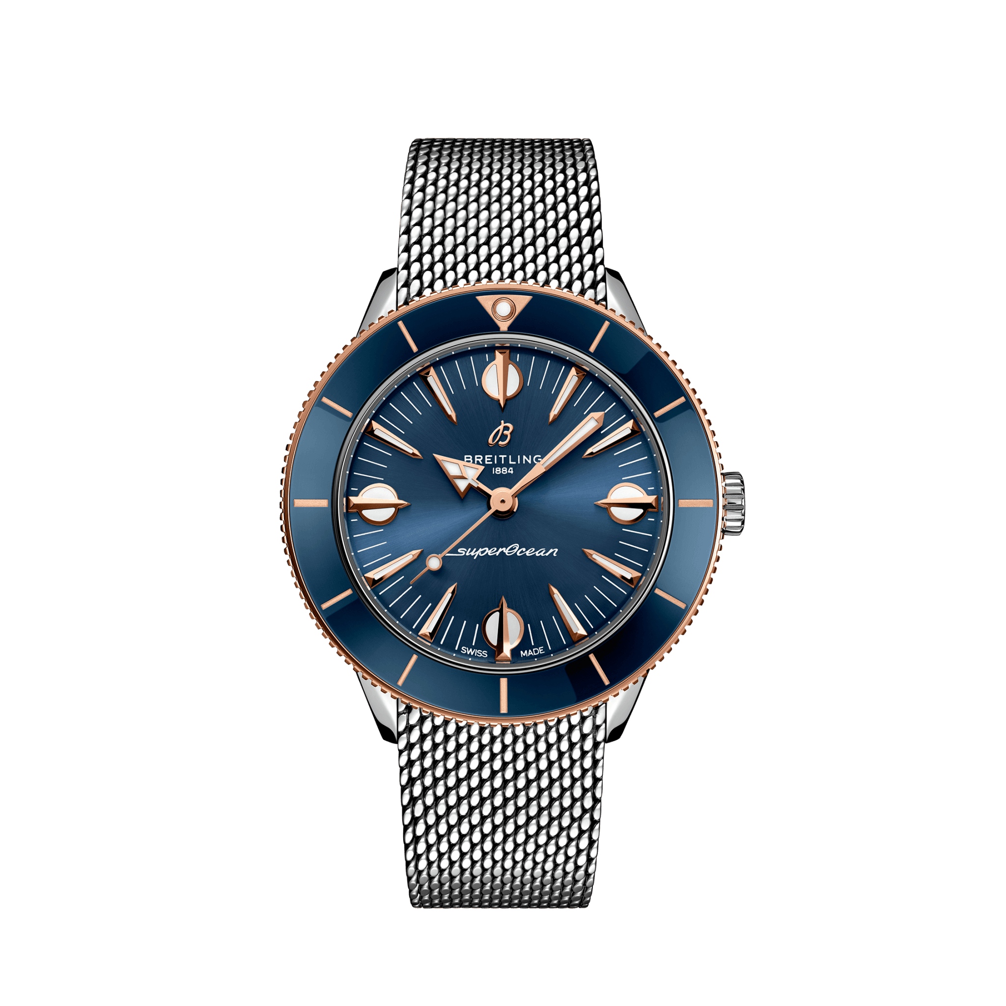 Breitling Superocean Heritage ’57 Highlands, 38mm, Stainless steel and 18k Red Gold, Ref# U10340161C1A1, Unworn 2024